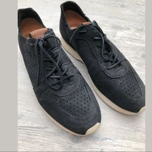Frye Men Black  Fashion Athletic Low Top Sneakers
